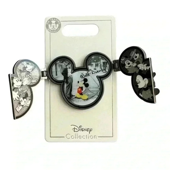 Disney Mickey Icon Pin - Walt Disney It Was All Started With - Picture 2 of 4